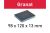 Brusni sunđer Granat 98 x 120 x 13 mm P220, 6 kom 98x120x13 220 GR/6 201114 Festool