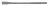 Hogert HT6D291 dleto sds max, plosnato,25mm x 18mm x 400mm