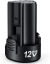 DCK LB1220-1 baterija, 2.0Ah, 12V