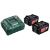 Metabo Basic Set 2 x 5.2 Ah, Metabo baterije + punjač