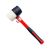 SG TOOLS gumeni čekić crno-beli 680g, TPR drška, SG13011