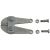 Unior 596.1/7A Rezervni nož za art. 596/6A, 600, 610972
