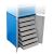 Orman za alat sa 7 fioka 695 x 660 x 1023 mm 949.2 Unior