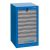 Orman za alat sa 8 fioka 475 x 650 x 870 mm Unior 990ND8