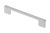 GTV Ručka UZ 819 L-128 aluminijum, UZ-819128-05