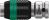 Wera 8784 A1 Zyklop bit adapter, 1/4", 1/4" x 37 mm, 05003529001