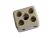 Keramička dvopolna klema 2.5-3mm²