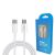 USB kabl Tip-C na Tip-C 1 m 5A 65W beli, Xwave