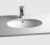 Lavabo podgradni Vitra S20 42x32,5cm ovalni