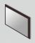 Ogledalo Copen 600x800 sa alu ramom 40mm coffee