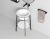 Lavabo Copen sa postoljem i policom 500x500x825 matt white