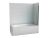 Paravan za kadu Minotti 800x1400 staklo 6mm JD 80
