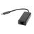 Mrežni adapter USB-C na RJ45 ethernet beli, Xwave