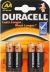 Baterije Duracell LR6 AA MN1500 B4
