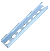 Alu montažna šina 30x15mm 1000mm