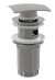 Pileta za umivaonik CLICK/CLACK 5/4" sa prelivom A393, pravougaoni čep Alca Plast