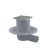 Podni slivnik 105×105/50 mm bočni APV101, nerđajuća rešetka Alca Plast