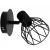 Spot lampa zidna Ivy E14 crna