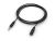 audio produžni kabl 3.5 mm AUX 2 m, crni, Xwave