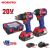 Set kompaktnog aku. alata, 20V - WORKPRO WP398001