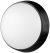 LED plafonjera Titania okrugla 14W 4000K IP54 crna