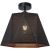 Luster Hannah 1xE27 crna IP20