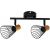 Plafonska spot lampa Luna 2xE14 crna