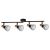 Plafonska spot lampa Luna 4xE14 crna