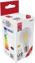 LED filament lopta 9W E27 2700K dimabilna