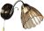 Zidna lampa Cante 1xE27 IP20 bronzana