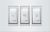 Set sklopki za kupatilo 3×16A univerzalni horizontalni Experience Aling-Conel
