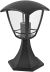 Fenjer stubna lampa Aria 29cm E27 IP44 crna