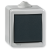 Sklopka ukrsna za na zid IP55 10AX 250V~ - metalna Aling-Conel