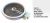 Grejna ploča za staklokeramičku ploču fi 140 1800W