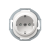 Priključnica dvopolna bez maske EON 16A 250V~ porcelan, sa zaštitom kontakta Aling-Conel