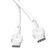 USB-C na USB-C kabl 1,5 m 60W 3A beli, Entac