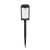 Baštenska solarna lampa 50cm IP44 crna
