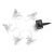 Solarna LED lampa 5 ptica IP44 providna