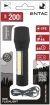 LED džepna lampa 3W XPE punjiva IP44