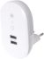 Noćno svetlo 1.5W 3000K sa 2 USB dimabilno