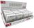 Prenosna zidna LED lampa 1W IP20 bela