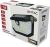 Solarna zidna lampa 1W 148lm IP44 6400K crna