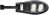 LED solarna ulična lampa 15W 500lm IP65 crna