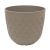 Multy Home EU5100650 saksija Melody Scallop 36 cm (tamno krem)