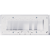 Prirubnica nosač maske za puni zid sa vijcima Experience Aling-Conel