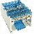 Modularni razvodni blok 1×16 mm2 4P