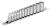 Garnitura nasadnih ključeva 1/4" 4–13 mm, 12 delova na držaču Unior 188H6P12