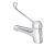 Baterija za lavabo - 3 cevi - lekarska King J30L003 Rosan