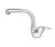 Baterija za sudoperu - 2 cevi - izliv J 160 mm King J382001 Rosan