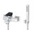 Baterija za kadu Quadro crna JQ33101B Rosan